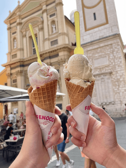 Ice-cream in Nice